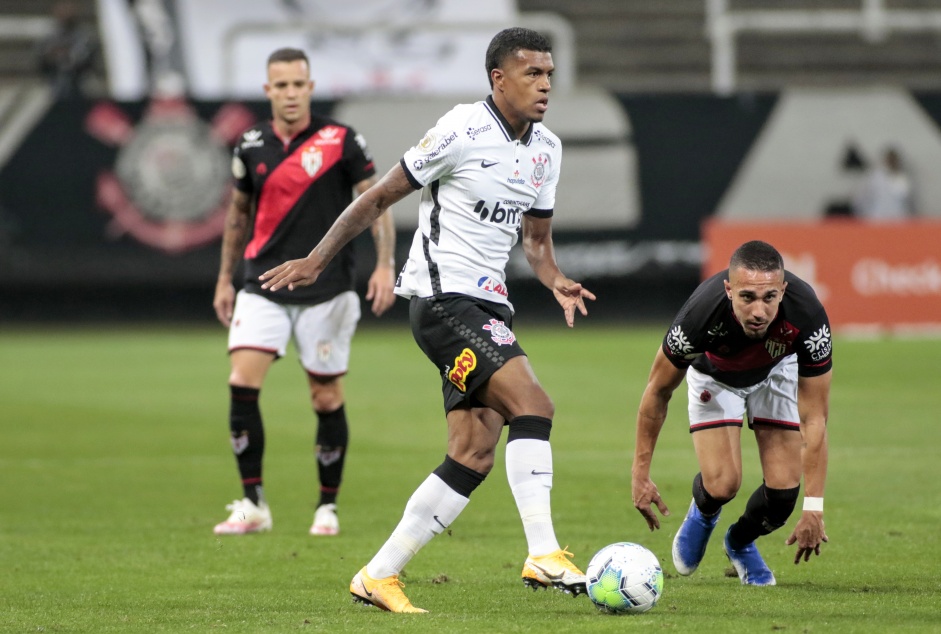 Corinthians ficou no empate no jogo desta quarta feira contra o Atltico-GO