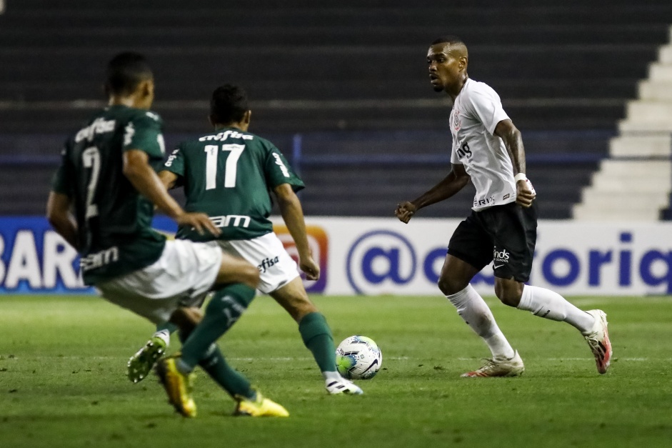 Lucas na derrota para o Palmeiras, pelo Campeonato Brasileiro Sub-20