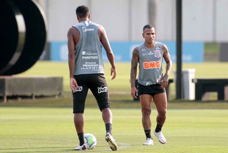 Otero no ltimo treino antes do duelo contra RB Bragantino, pelo Campeonato Brasileiro