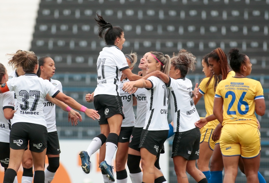 Corinthians Feminino venceu o So Jos por 3 a 0, pelo Brasileiro da categoria