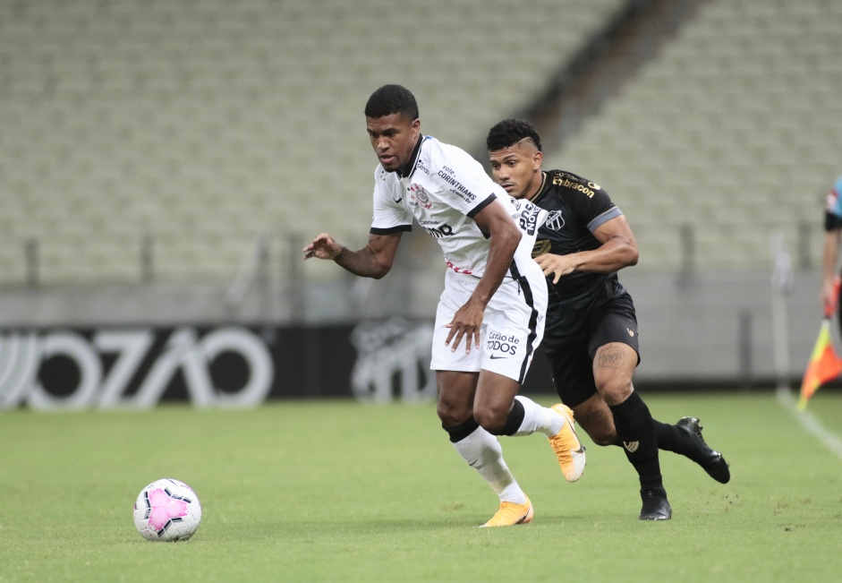Natel fez o nico gol do Corinthians na derrota para o Cear