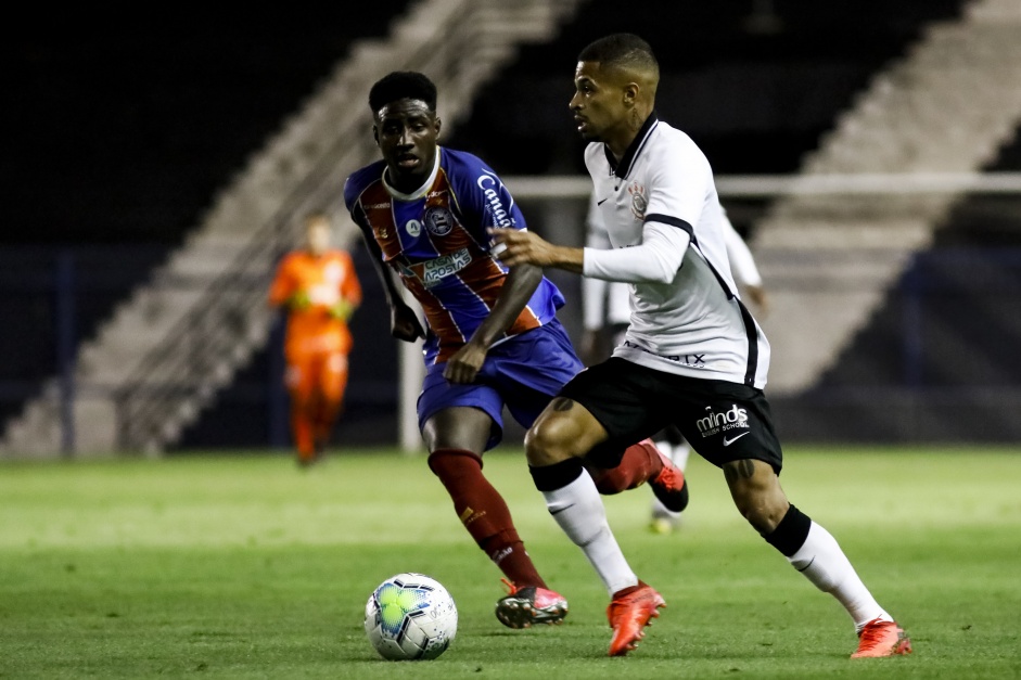 Partida entre Corinthians X Bahia, realizado esta noite no ...