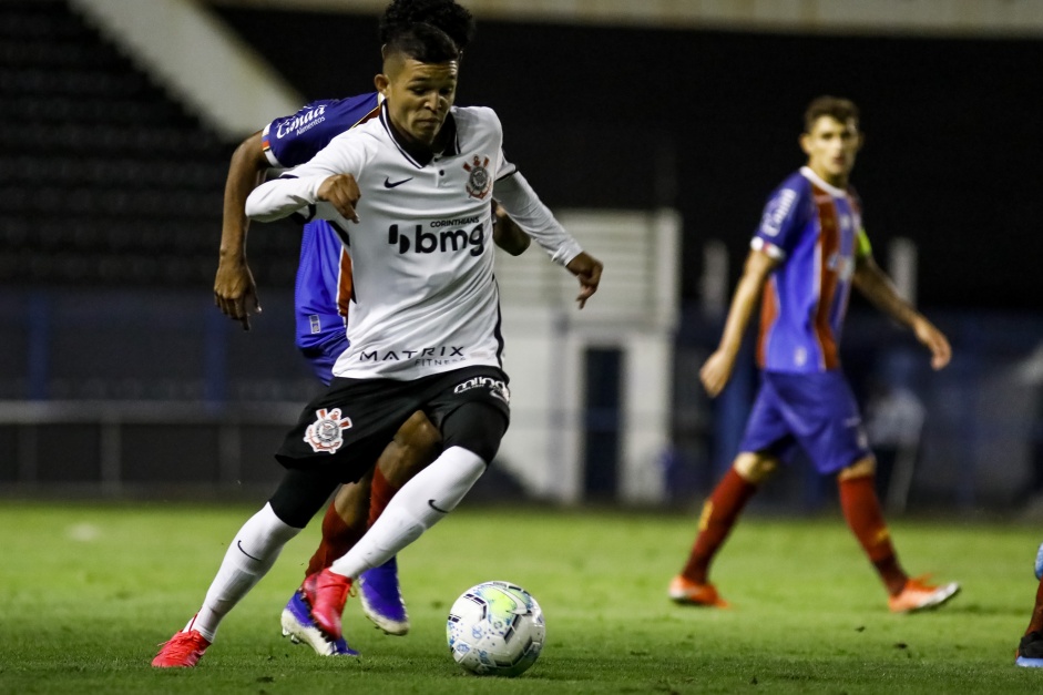 Partida entre Corinthians X Bahia, realizado esta noite no Parque So Jorge, pelo SUB 20