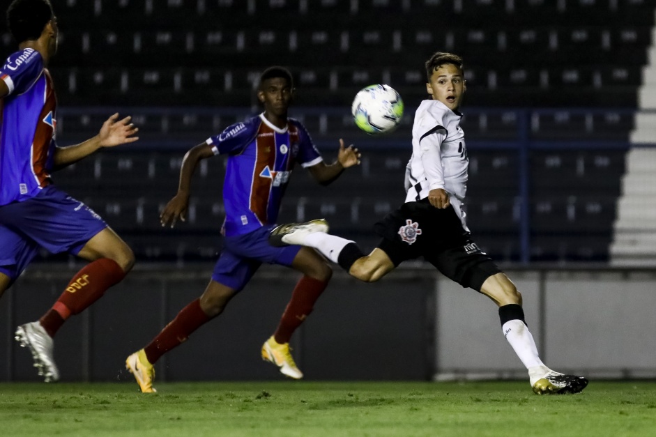 Partida entre Corinthians X Bahia, realizado esta noite no Parque So Jorge, pelo SUB 20