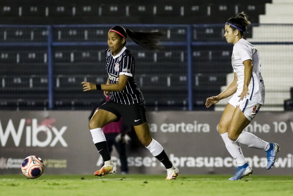 Victória no jogo contra o Santos, pelo Paulistão Feminino