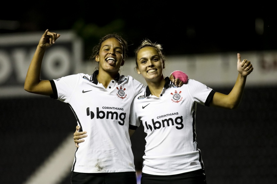 Gabi Nunes e Gabri Portilho na goleada por 11 a 0 sobre o Nacional, pelo Paulista Feminino