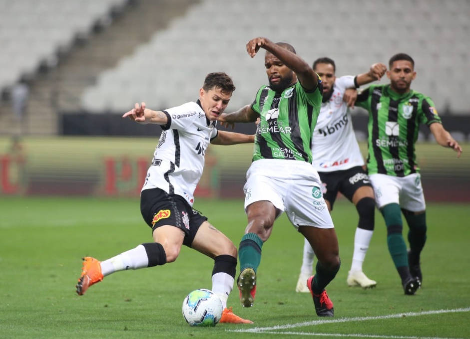 Mateus Vital no jogo contra o América-MG pela Copa do Brasil 2020 Mateus Vital no jogo contra o América-MG pela Copa do Brasil 2020