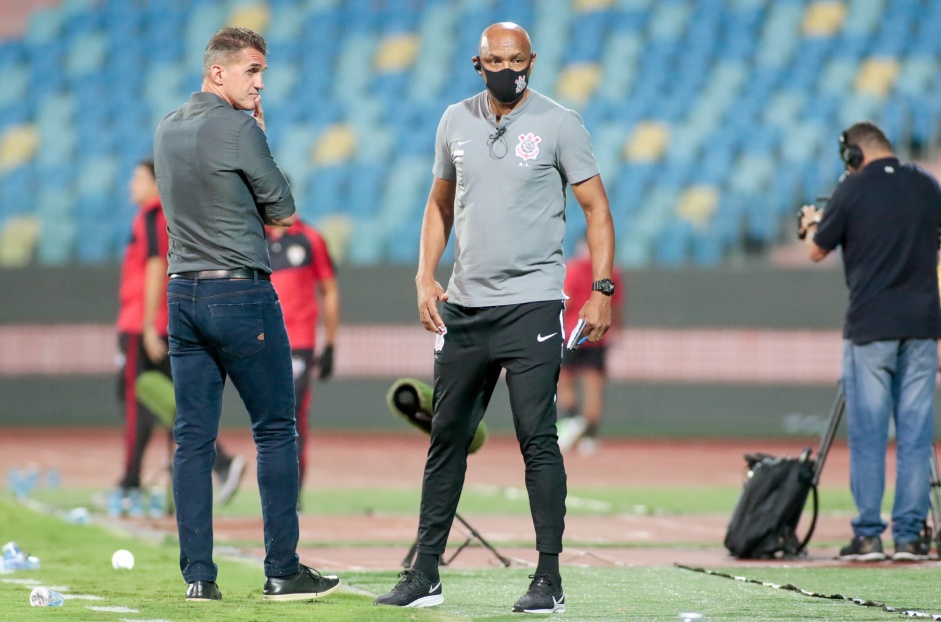Vagner Mancini no jogo contra o Atlético-GO, pelo Brasileirão