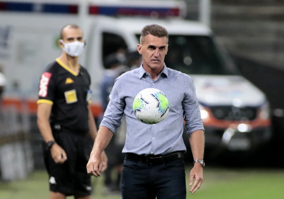 Vagner Mancini durante a vitria do Corinthians contra o Fluminense