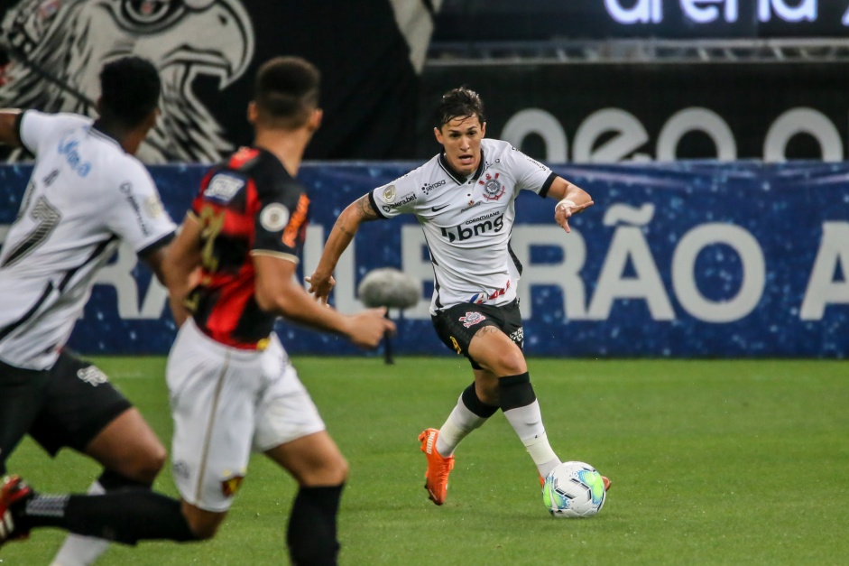 Vital durante partida contra o Sport, pelo Brasileirão, na Neo Química Arena