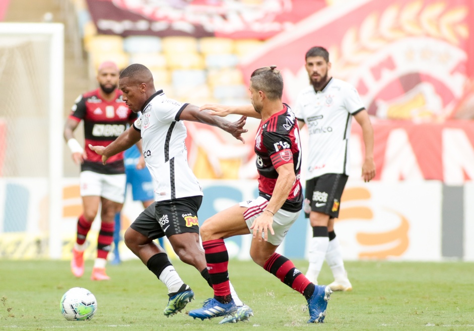 Xavier durante partida contra o Flamengo, no Maracan