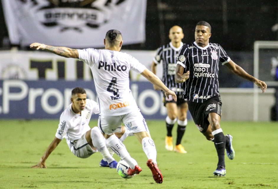 Confronto contra o Santos foi mais um confronto direto pela vaga na Libertadores