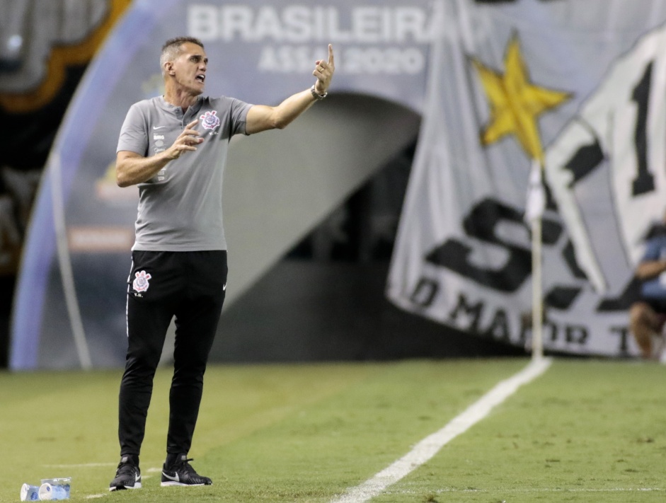 Treinador falou sobre a derrota na Vila Belmiro