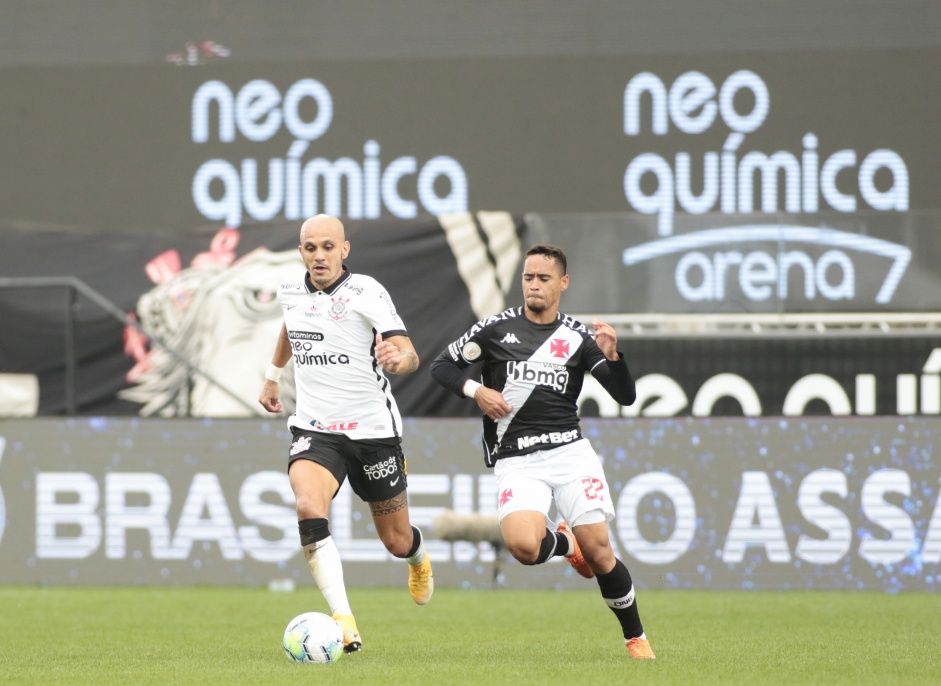 Fbio Santos no empate entre Corinthians e Vasco, na Neo Qumica Arena, pelo Brasileiro