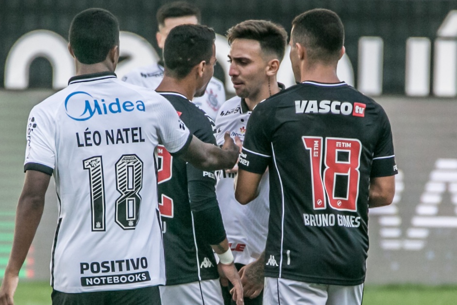 Léo Natel no jogo contra o o Vasco, na Neo Química Arena, pelo Brasileirão Léo Natel no jogo contra o o Vasco, na Neo Química Arena, pelo Brasileirão