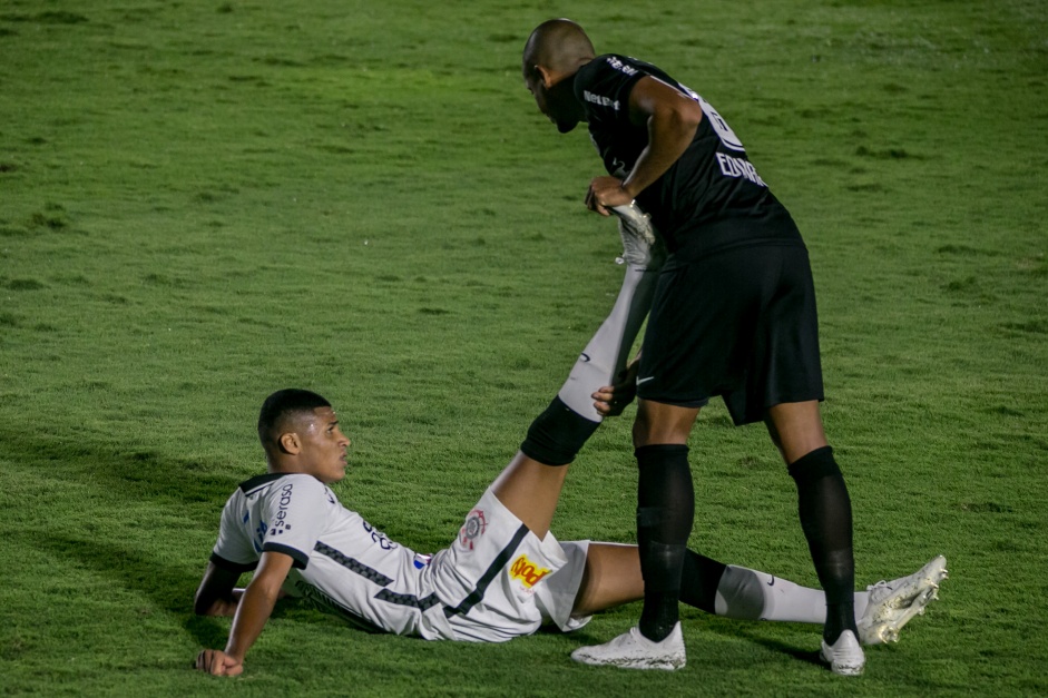 Varanda no jogo entre Corinthians e Red Bull Bragantino, pela estreia do Paulisto 2021