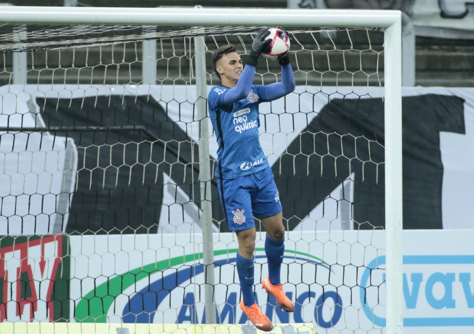 Donelli no jogo entre Corinthians e Palmeiras, na Neo Qumica Arena, pelo Paulisto