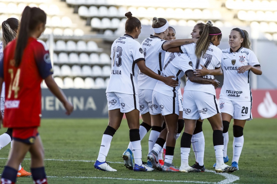 Corinthians estreou na Libertadores Feminina aplicando maior goleada da histria do torneio