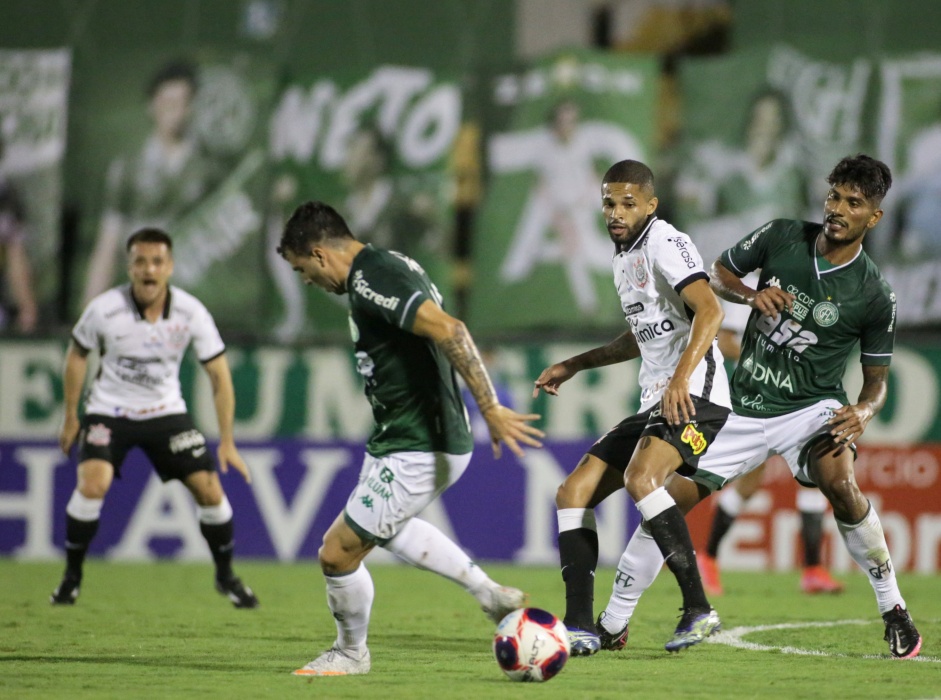 Vitinho no jogo entre Corinthians e Guarani, pelo Paulistão, em Campinas