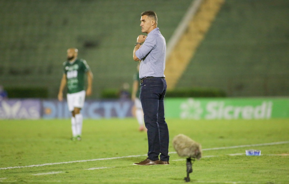 Técnico Vagner Mancini comandou o Corinthians no duelo contra o Guarani, pelo Paulistão