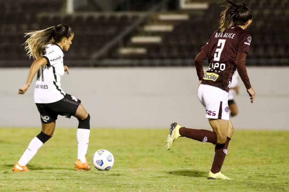 Gabi Nunes em partida entre Corinthians e Ferroviria, pelo Campeonato Brasileiro Feminino