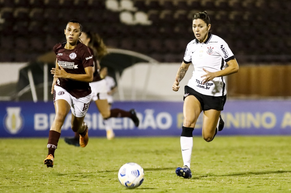 Gabi Zanotti em partida entre Corinthians e Ferroviria, pelo Campeonato Brasileiro Feminino