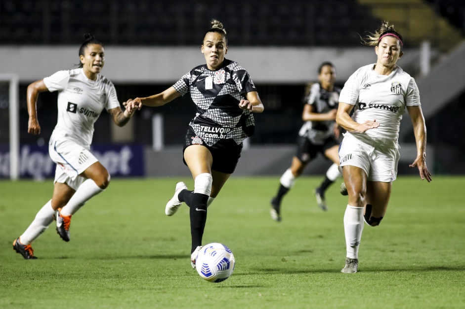 Gabi Portilho na derrota para o Santos, pelo Campeonato Brasileiro Feminino