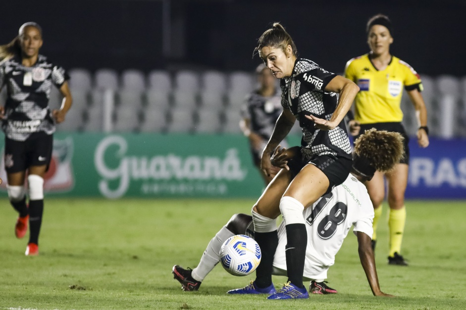 Gabi Zanotti na derrota para o Santos, pelo Campeonato Brasileiro Feminino