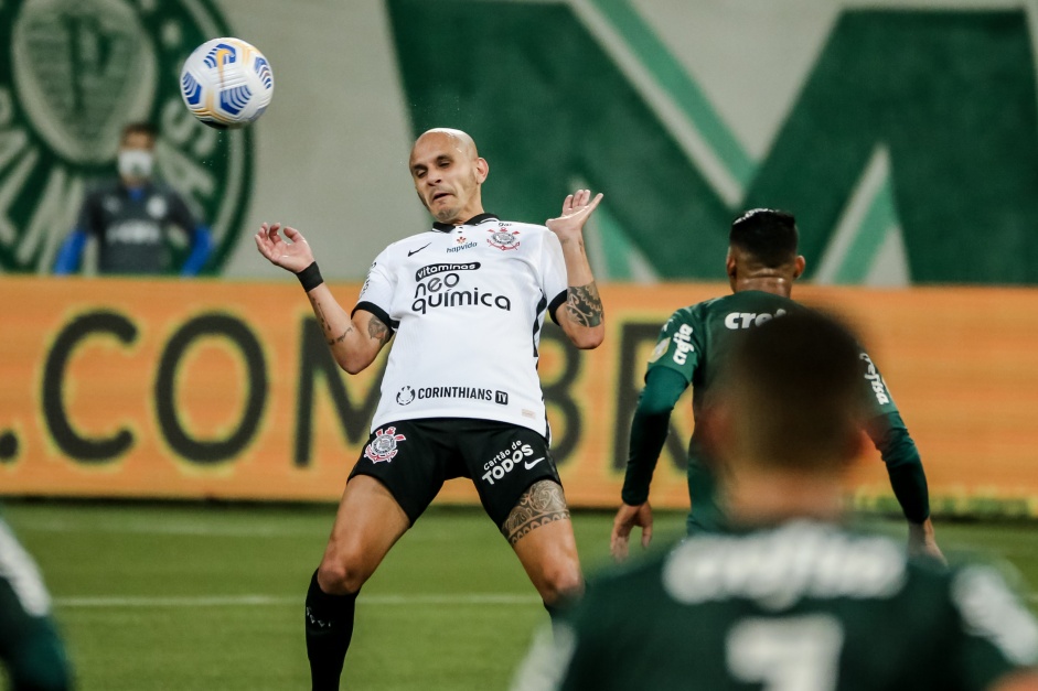 Fbio Santos na partida entre Corinthians e Palmeiras, no Allianz Parque, pelo Campeonato Brasileiro