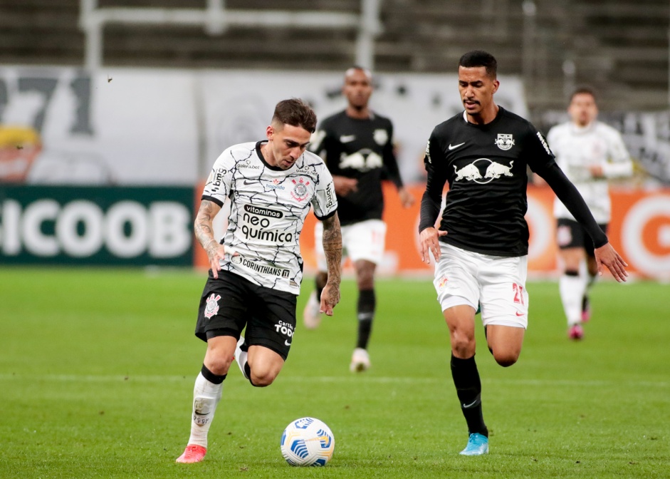 Mosquito (Gustavo Silva) na partida entre Corinthians e Red Bull Bragantino, na Neo Qumica Arena