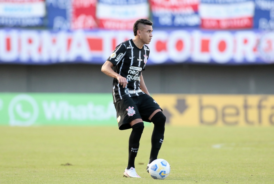 Victor Cantillo na partida entre Corinthians e Bahia, pelo Brasileiro, em Pituau