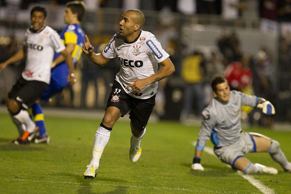 Emerson Sheik na final da Libertadores 2012
