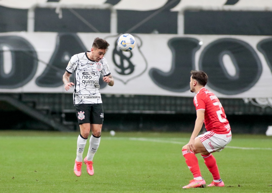 Gustavo Mosquito durante o jogo entre Corinthians e Internacional, na Neo Química Arena
