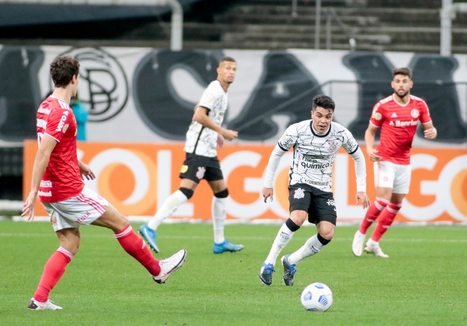 Roni durante o jogo entre Corinthians e Internacional, vlido pelo Brasileiro