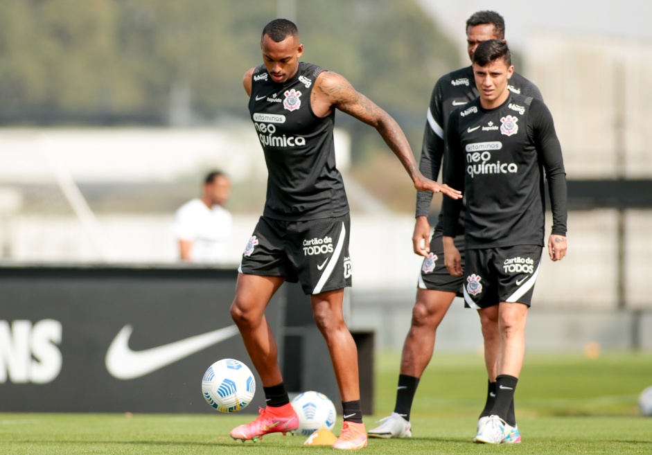 Raul Gustavo durante ltimo treino antes do jogo entre Corinthians e Atltico-MG
