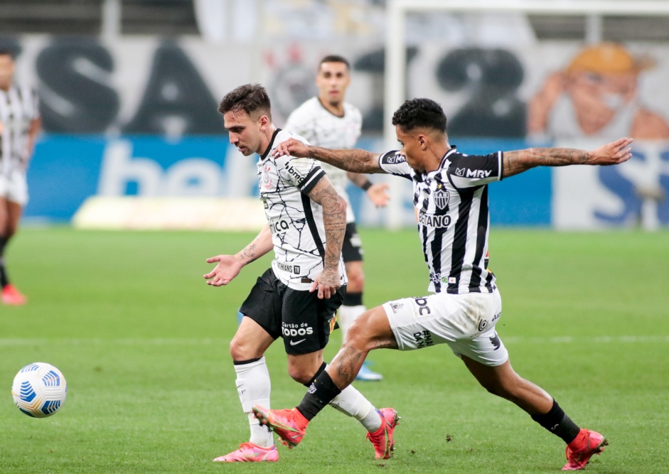 Mosquito durante partida entre Corinthians e Atlético-MG, pelo Brasileiro