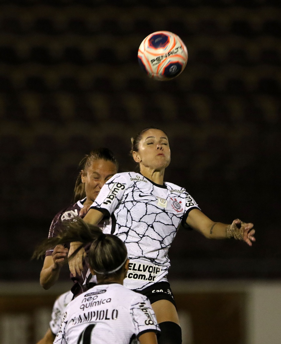 Erika durante jogo entre Corinthians e Ferroviria, pelo Campeonato Paulista 2021