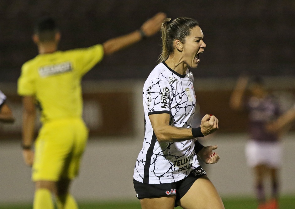 Zanotti durante jogo entre Corinthians e Ferroviria, pelo Campeonato Paulista 2021