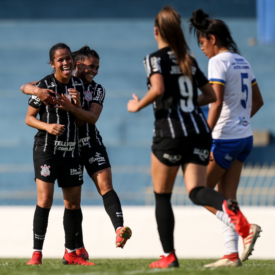 Victoria durante partida entre Corinthians e So Jos, pelo Campeonato Paulista Feminino