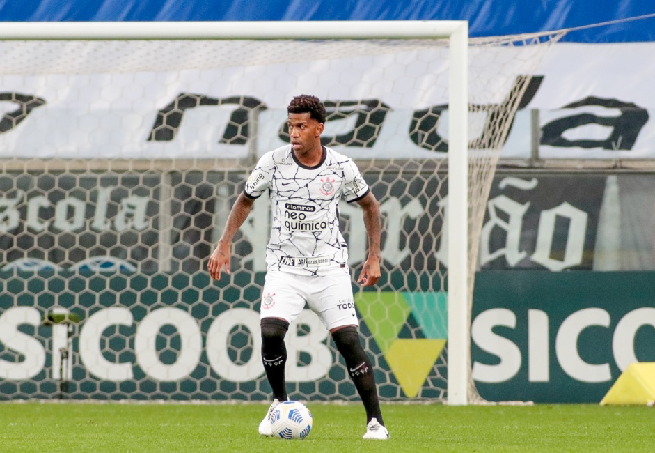 Gil durante partida entre Corinthians e Grmio, pelo Campeonato Brasileiro