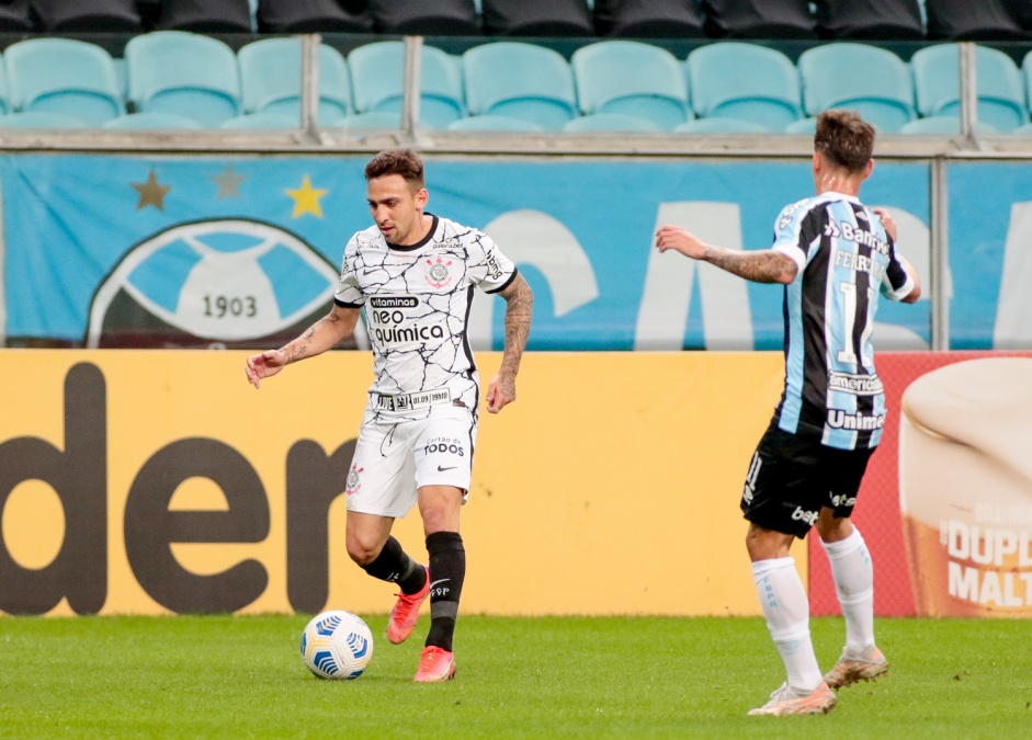 Mosquito durante partida entre Corinthians e Grmio, pelo Campeonato Brasileiro