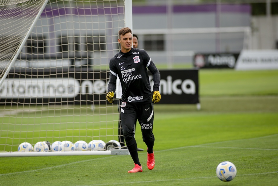 Donelli durante treino preparatório para o Dérbi entre Corinthians e Palmeiras