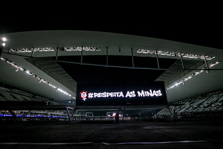 Neo Qumica Arena pronta para receber a final entre Corinthians e Palmeiras, pelo Brasileiro Feminin