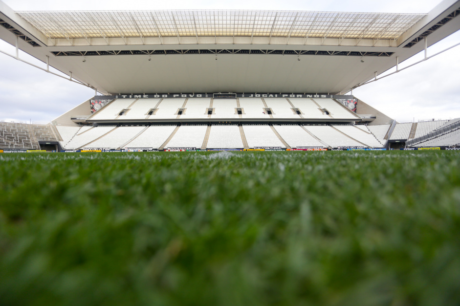 Neo Qumica Arena preparada para o jogo entre Corinthians e Cuiab