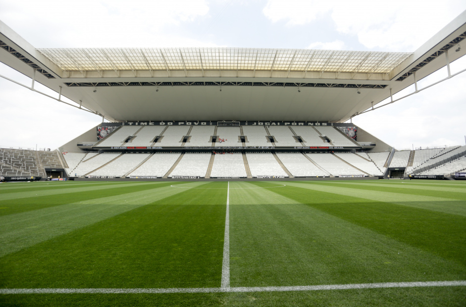 Neo Qumica Arena pronta para o jogo entre Corinthians e Athletico-PR