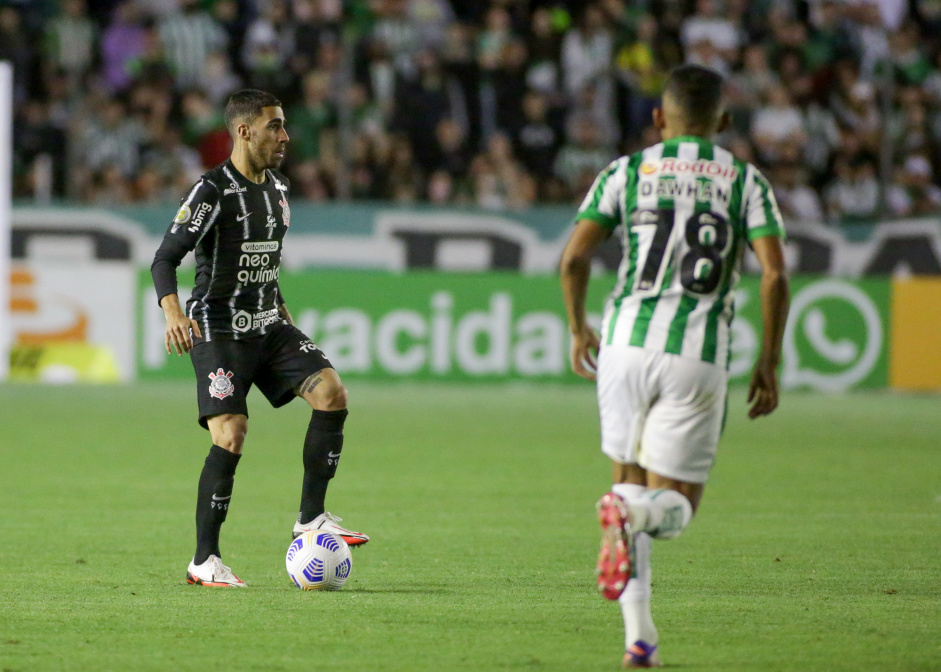 Gabriel durante jogo entre Corinthians e Juventude, na ltima rodada do Campeonato Brasileiro