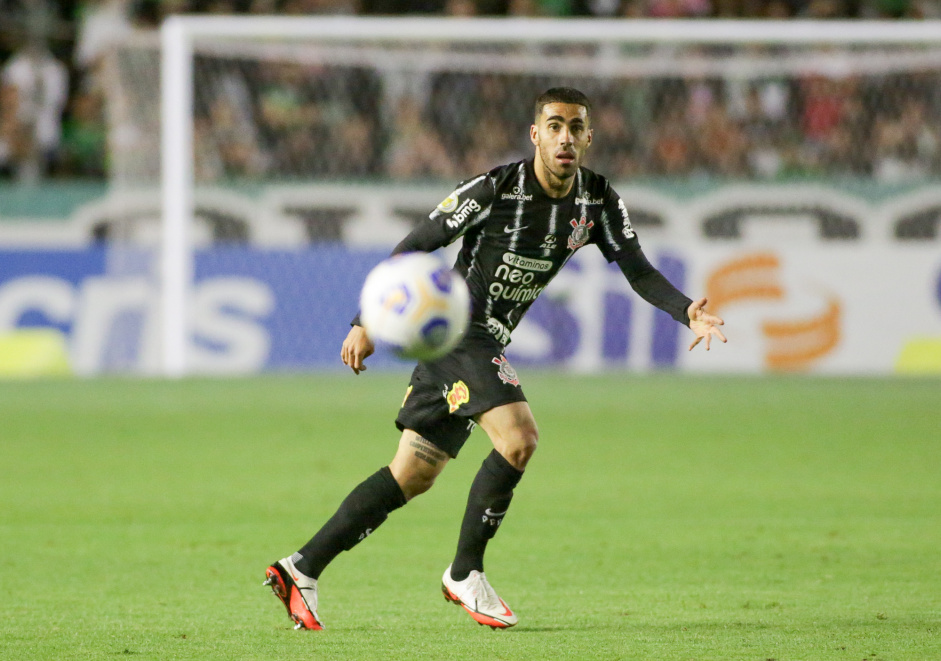 Volante Gabriel na última partida do Corinthians na temporada 2021, contra o Juventude Volante Gabriel na última partida do Corinthians na temporada 2021, contra o Juventude