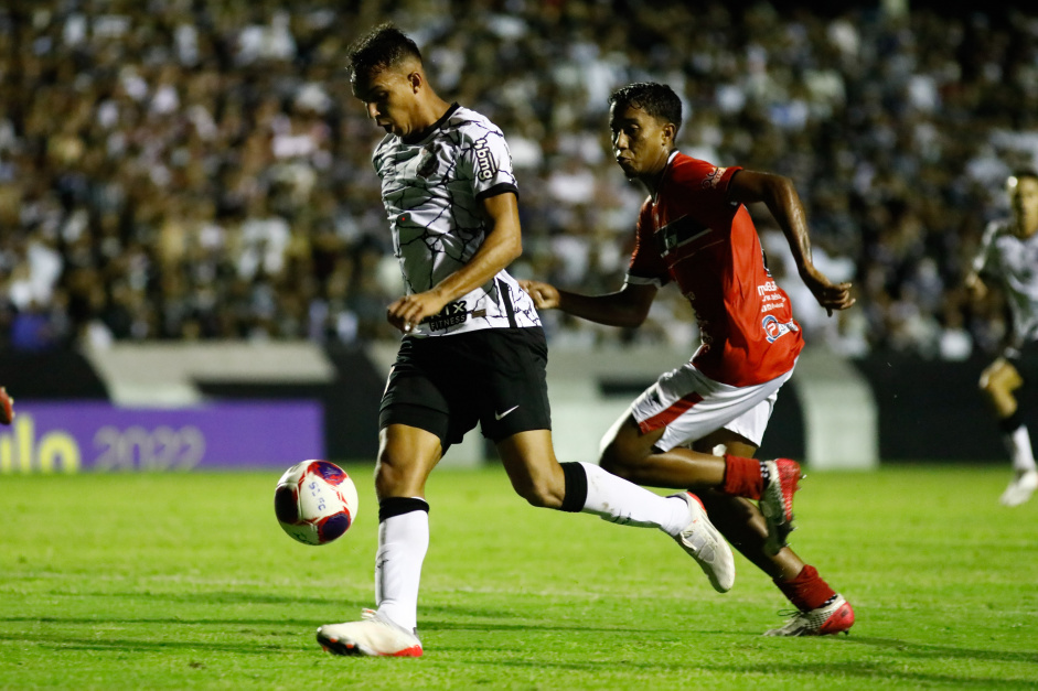 Giovane na partida entre Corinthians e River-PI, pela Copa So Paulo 2022