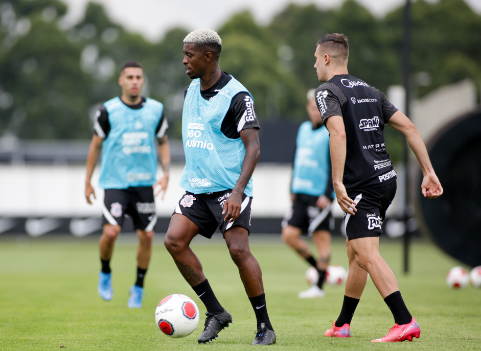 Jonathan Cafu durante o treinamento no CT Joaquim Grava na pr-temporada do Corinthians