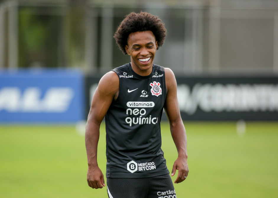 Willian falou sobre a pr-temporada do Corinthians